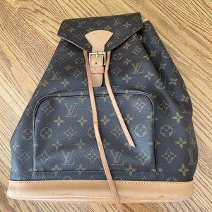 AUTHENTIC LOIUS VUITTON MONTSOURIS GM BACKPACK / PRICE REDUCTION